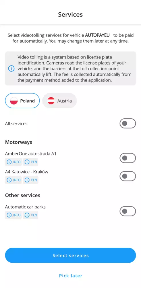 Autopay-App  Schritt 6